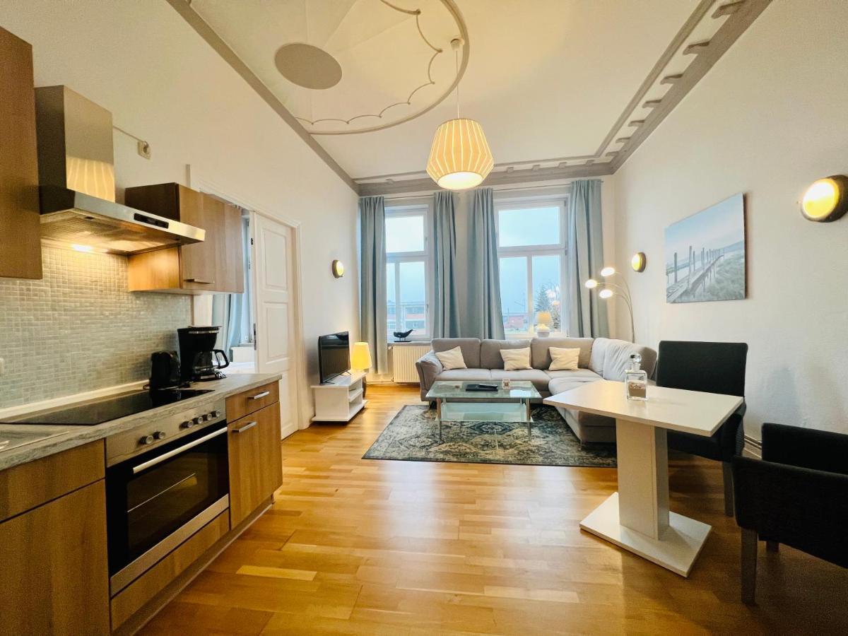 Ferienwohnung Oland mit Hafenblick